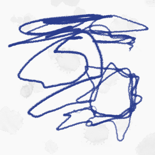 A scribble that's buried in a few tear stains...