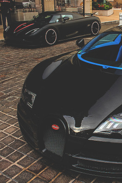 visualechoess:  Veyron x Agera R | Photographer 