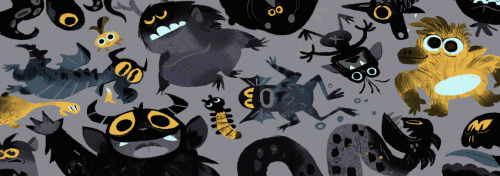 An assortment of monsters