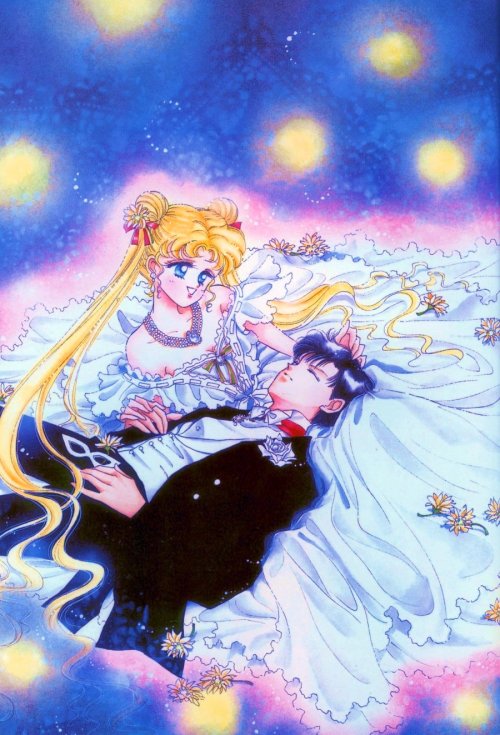 「 Pretty Guardian Sailor Moon 」 #sailor moon#tuxedo mask#usagi tsukino#mamoru chiba #mamoru x usagi #mine: sm