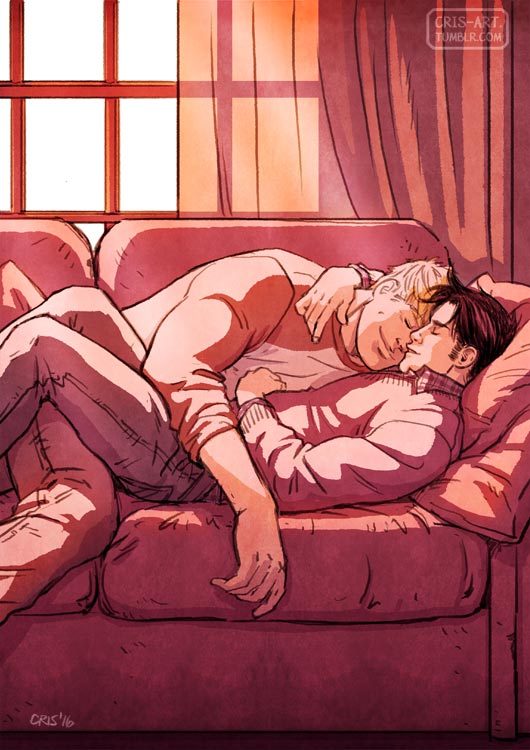 cris-art:  A NapOur superheroes need some rest so I think they’re enjoying this