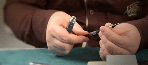 sanziene:  Poenari-Handmade wooden fountain pens 