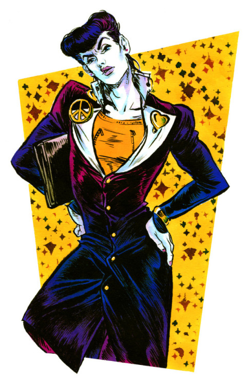 purenonsens:Josuke! the sparkles in the bg didn’t make it orz