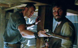 fytomhopper:  Billy being too big for a goddamn ship  No, grabbing the trusses overhead is just anot