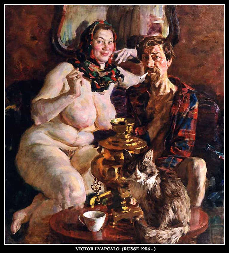adhemarpo:  Victor Lyapcalo (russe 1956 - ) 