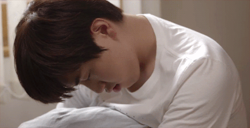 orange-sandeul: a sleepy morning