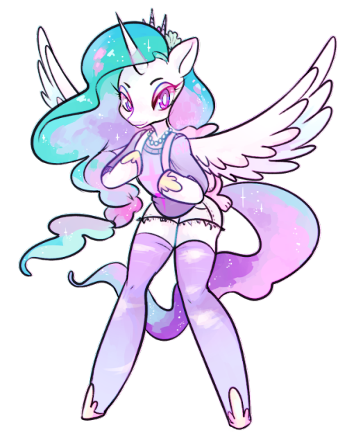 ghostier: ✞~*~ princess celestia the weeb ~*~✞