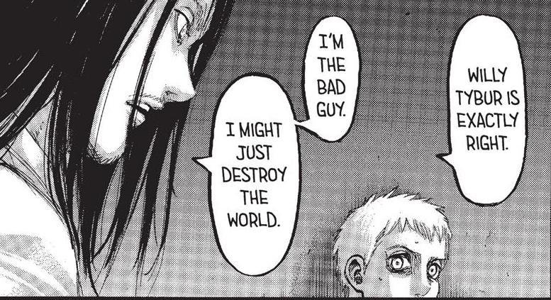 If Grisha has already seen the future of Eren destroying the world