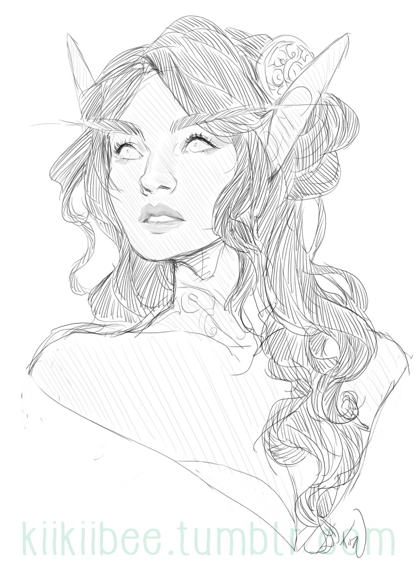illuminest:  kiikiibee:  y’all really like blood elvesCommissions for illuminest,