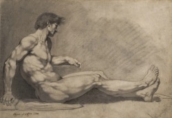 hadrian6: Academic Male Nude. 1780. Jean