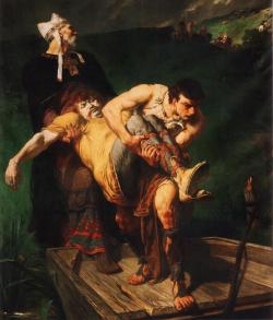 Evariste Vital Luminais - Death of Chilpéric