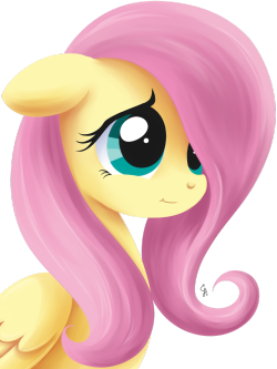 exceruhensggott:  Fluttershy Portrait by