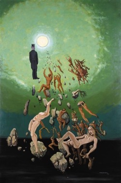 surrealism-love:Hypergenese de la reapparition, 1932, Victor Brauner