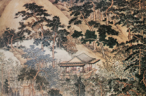 Hermit’s Cottage in the Mountains, Xu Yang, between 1736 and 1796
