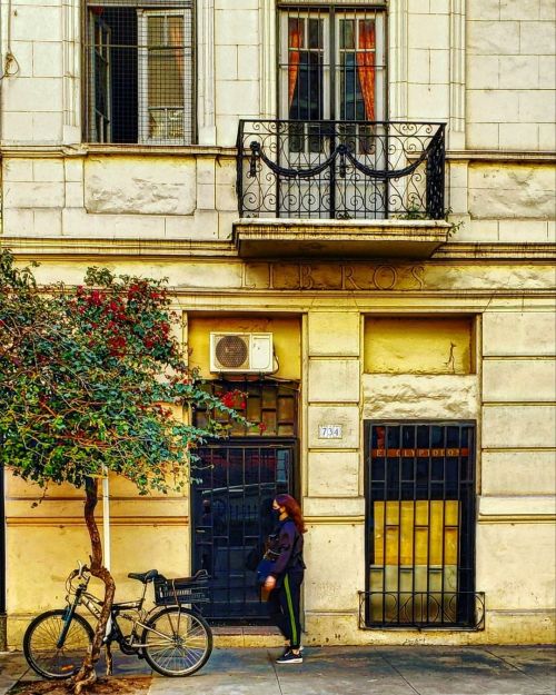 El Glyptodon. Ayacucho 734,. Barrio de Balvanera. . Frente al Palacio de Aguas Corrientes y desde el