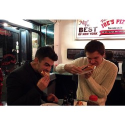 dasweetie:  @joejonas: Having a real serious chat with @anselelgort obviously… 