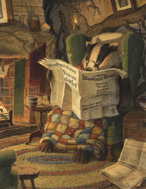 bedtime-bun:Beautiful illustrations by Chris Dunn