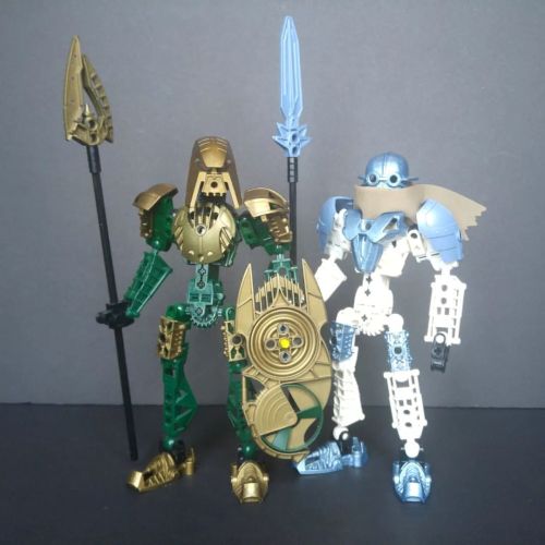 This week&rsquo;s #MetruMarch post features Iruini, Toa Hagah of Air, and Kualus, Toa Hagah of Ice. 