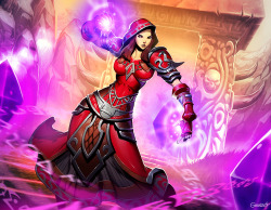 fantasy-scifi:  Warcraft - Arcane Enlightenmentby GENZOMAN