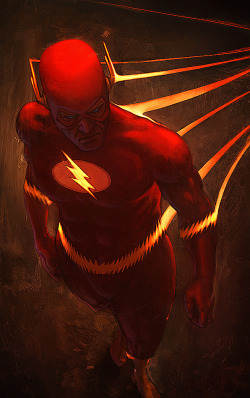 redcell6:  The Fastest Man Alive illustrated