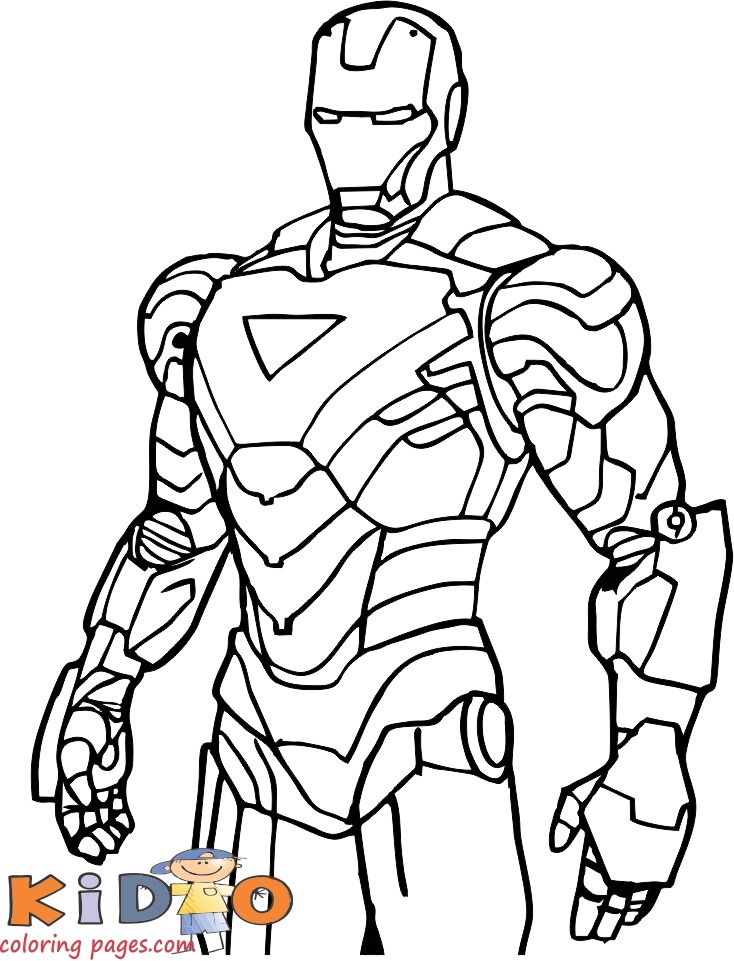 700 Coloring Pages Iron Man Best