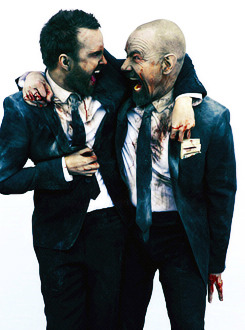 :  Aaron Paul and Bryan Cranston for Entertainment