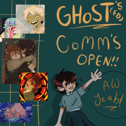 My Commissions Are Now Open! Please DM Or Email Me, Paypal Only!