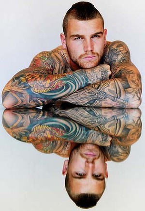 traveladdict227:  Australian professional rugby league players Sandor Earl and Josh Dugan photographed by Colleen Petch.