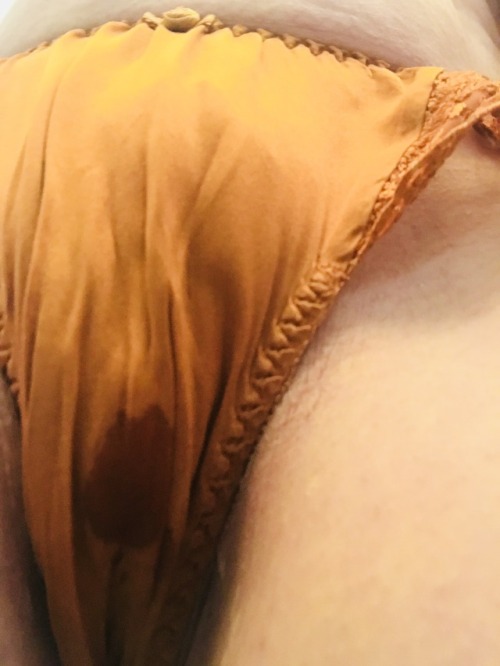 lalamelange: The wet spot happened when I was turned on taking pictures of my boobs for you