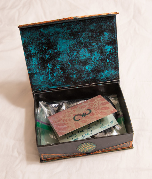 Filigree Boxes &ndash; RWN 2019I upcycled some old hearing aid boxes (they were terrible hearing