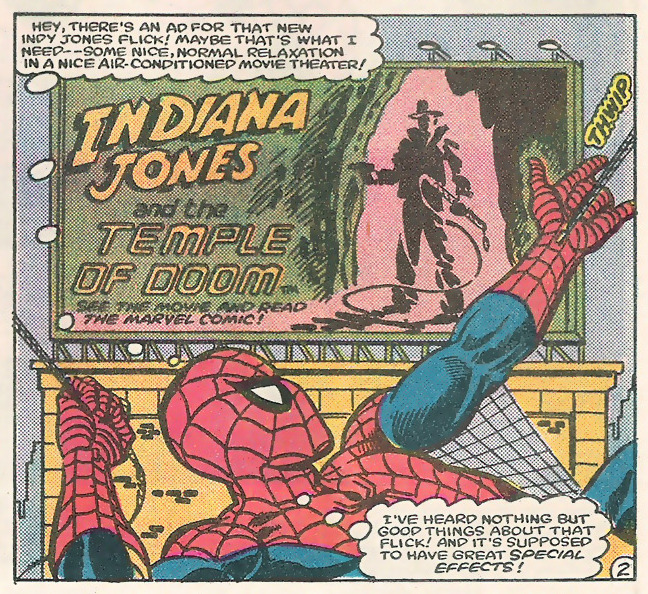 collectemall:
“ Spidey wants to see Temple of Doom! Wallopin’ web-snappers!!
”
Happy 30th birthday to Indiana Jones and the Temple of Doom!