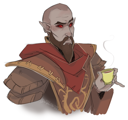 Master Neloth’s new assistant just CAN’T get his canis root tea right!