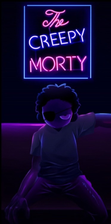 an evil morty in a morty club? who knows.