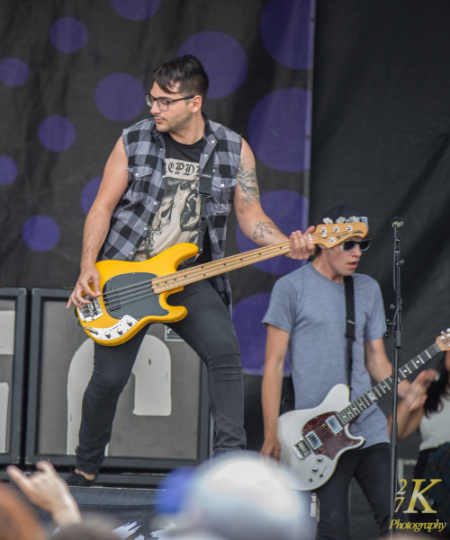 We Are The In Crowd - Playing Vans Warped Tour at Darien Lake (Buffalo, NY) on 7.8.14 Copyright 27K 