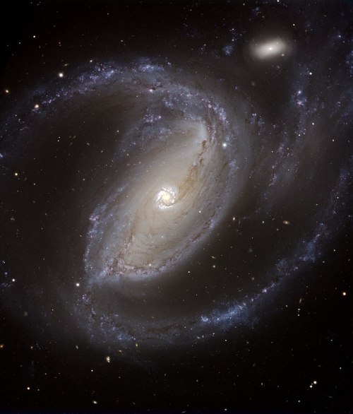 Spiral galaxy NGC 1097Credit: ESO