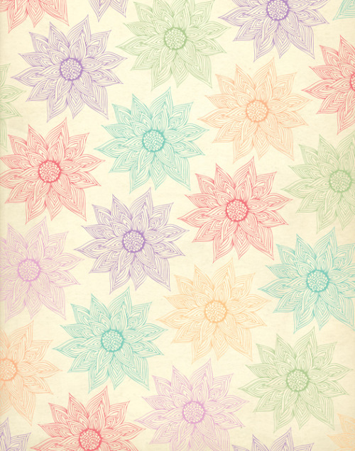 pomgraphicdesign:Spring Floral by Pom Graphic Design —> http://bit.ly/1nguE6j