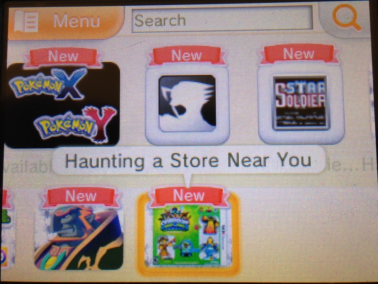 tinycartridge:  eShop’s spoopy Halloween makeover ⊟ I just logged onto the eShop