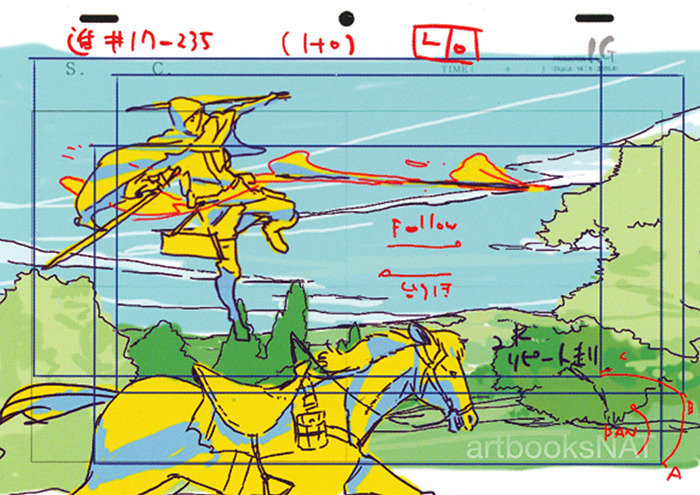 artbooksnat:  Eight Attack on Titan (進撃の巨人) animation layouts digitally