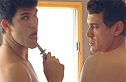 keeganallennews:Keegan Allen and James Franco - King Cobra Trailer
