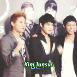 -everdeen:  Idiots, The Lot of Them: Go Junsu! 