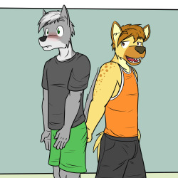 “By the way, Jaden, that butt of yours has started firming up hasn’t it?  Told ya you’d see improvements if you came with me to the gym.”