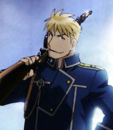 whalepajamas:  UNDERRATED ANIME CHARACTER OF THE WEEK (spoiler warning): Jean Havoc (Fullmetal Achemist: Brotherhood) It’s sad to me that this guy gets such a small amount of love from FMA fans, especially manga readers and people who’ve seen Brotherhood.