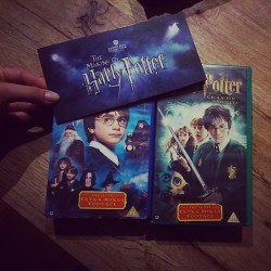 Having a #harrypotter marathon on #vhs with