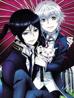 yorekichan:  Kuroh & Shiro being adorable