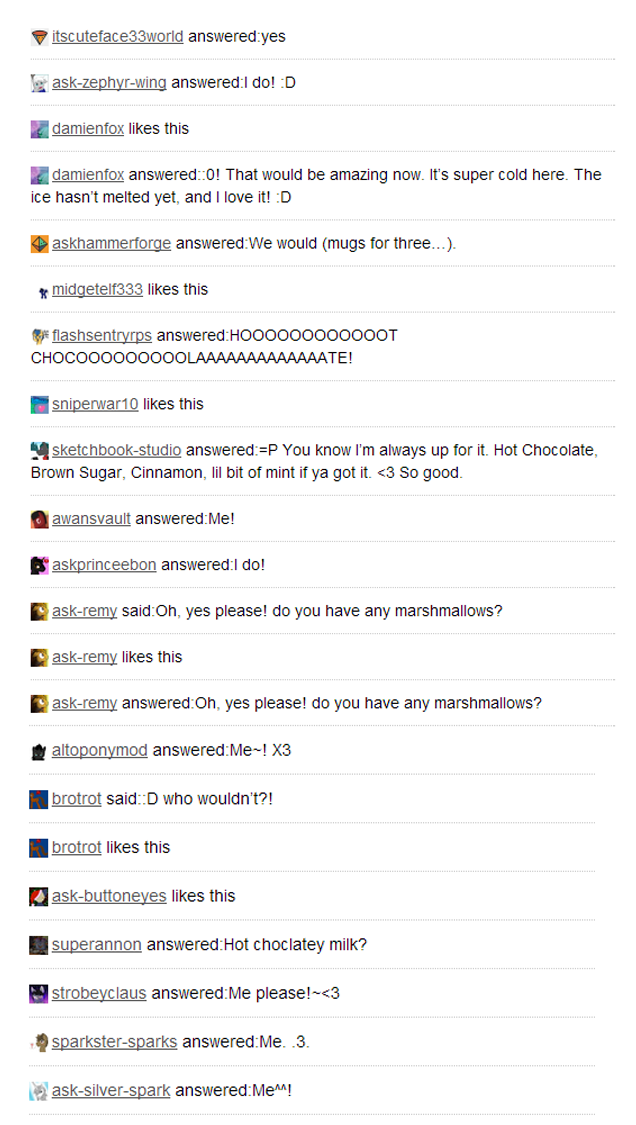 imspainter:  Freeeeee chocolate  Cute! &gt;w&lt;
