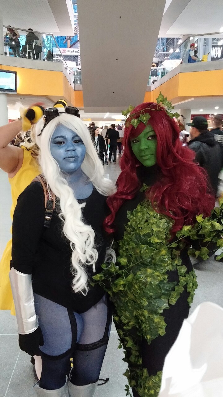 cosplayingwhileblack:  Character: Poison Ivy and Fem! Mr. Freeze Series: Batman SUBMISSION