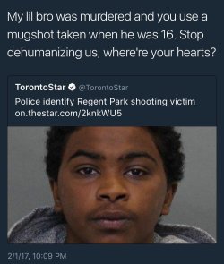 ghettablasta:The media still pictures Black people as criminals even if they are far from being guilty.