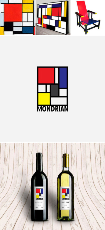 Famous artists’own modern logos, concept by Brazilian designer Milton Omena