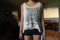 penquinns:  My owl shirt i got the other