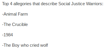 papatulus: therealcringe: one of these days there’s gonna be an actual boy who cried wolf situation and no one will care because the green brony man will have alluded to the story so many times that it will have lost all meaning a real “boy who cried